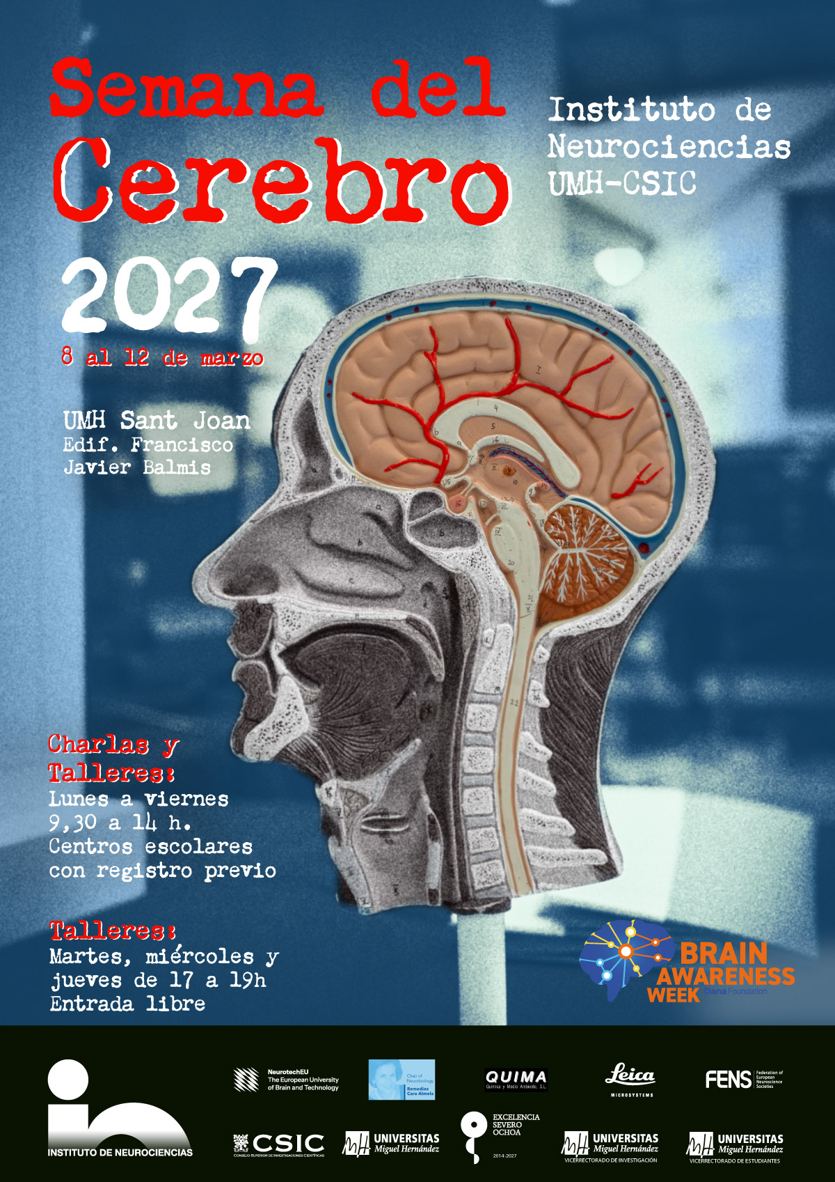 Cartel Semana del Cerebro IN 2027